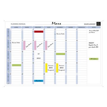 EXACOMPTA Planning magnétique mensuel Exaplanner