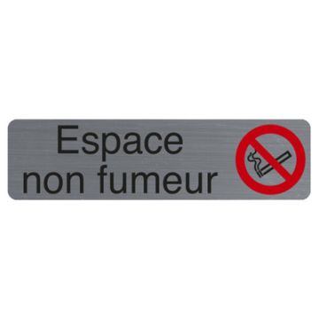 EXACOMPTA Plaque de signalisation "Espace non fumeurs"