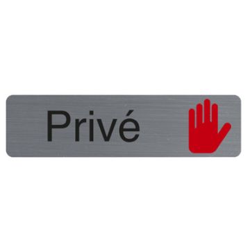 EXACOMPTA Plaque de signalisation "Privé"
