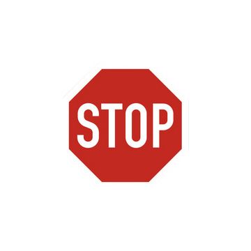 EXACOMPTA Plaque de signalisation "STOP"