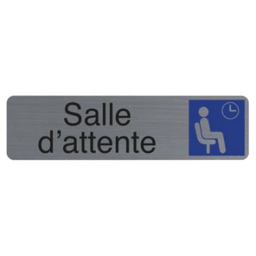 EXACOMPTA Plaque de signalisation "Salle d'attente"
