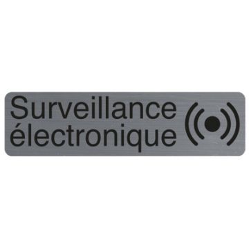 EXACOMPTA Plaque de signalisation Surveillance électronique