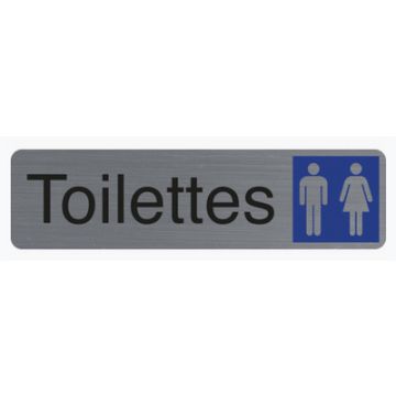 EXACOMPTA Plaque de signalisation "Toilettes Dame/Homme"
