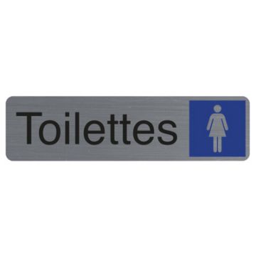 EXACOMPTA Plaque de signalisation "Toilettes Dame"