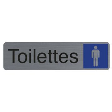 EXACOMPTA Plaque de signalisation "Toilettes Homme"