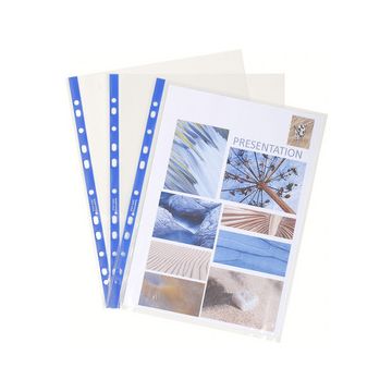 EXACOMPTA Pochette perforée Stop Doc, A4, PP, transparent