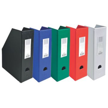 EXACOMPTA Porte-revues, A4, carton, 100 mm, rouge