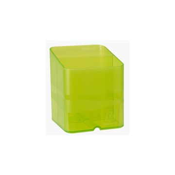 EXACOMPTA Pot à crayons PEN-CUBE, 2 compartiments, vert