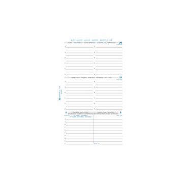 EXACOMPTA Recharge Exatime 17, 2025/2026, 1 semaine/2 pages EXACOMPTA Recharge Exatime 17, 2025/2026, 1 semaine/2 pages