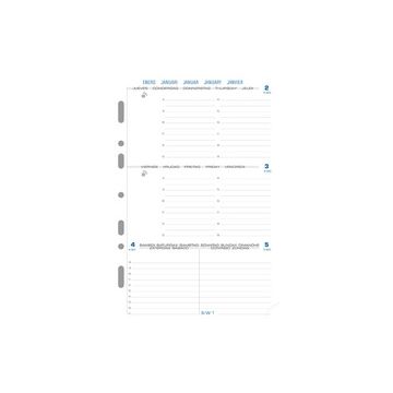 EXACOMPTA Recharge pour organiseur "Exatime 21", 2026