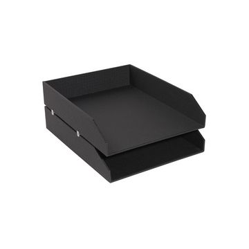 EXACOMPTA Set de corbeilles à courrier Office by Me, noir