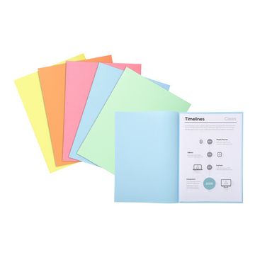 EXACOMPTA Sous-chemises SUPER 60, A4, 60 g/m2, rose