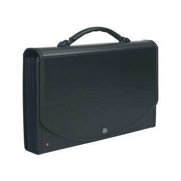 EXACOMPTA Trieur valisette EXACASE, 13 compartiments, noir