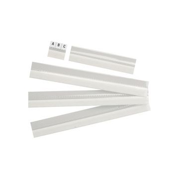 Esselte Cavaliers auto-adhésifs pour onglets, transparent