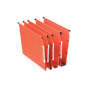 Esselte Dossiers suspendus Dual, fond: 50 mm, orange x25