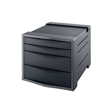 Esselte Module de classement Europost, 4 tiroirs, gris /noir