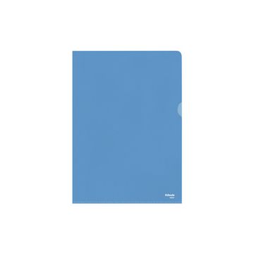 Esselte Pochette coins Standard, A4, PP grainé, bleu