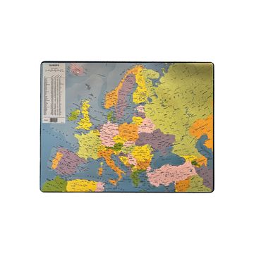 Esselte Sous-main en plastique, "Carte de l'Europe"