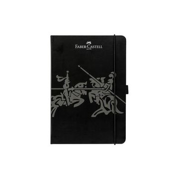 FABER-CASTELL Carnet, A5, quadrillé, noir