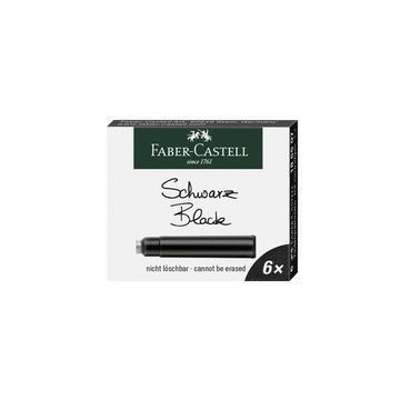 FABER-CASTELL Cartouches d'encre standard, noir
