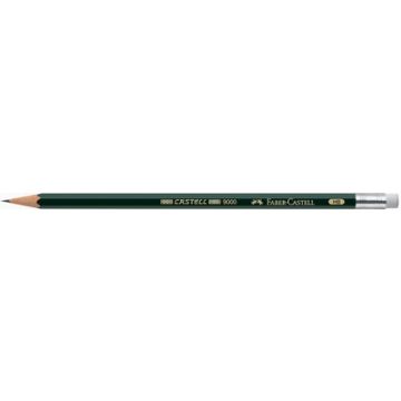FABER-CASTELL Crayon CASTELL 9000 avec gomme