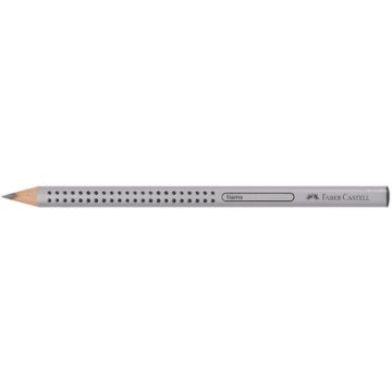 FABER-CASTELL Crayon Jumbo GRIP, B, argent