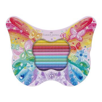 FABER-CASTELL Crayon de couleur triangulaire GRIP SPARKLE