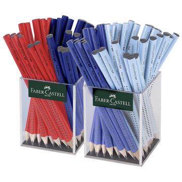FABER-CASTELL Crayon de papier Jumbo GRIP, 2 pots