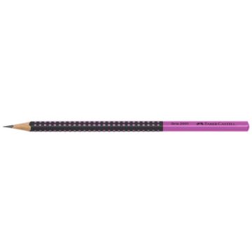 FABER-CASTELL Crayon graphite GRIP 2001 TWO TONE, rose