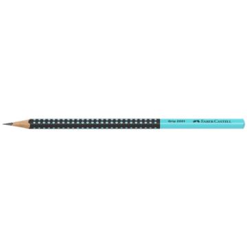 FABER-CASTELL Crayon graphite GRIP 2001 TWO TONE, turquoise