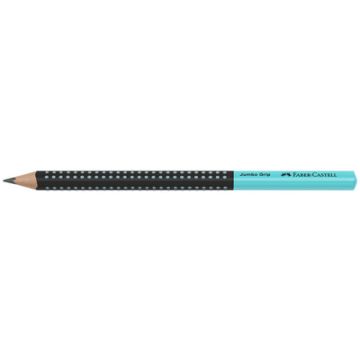 FABER-CASTELL Crayon graphite Jumbo GRIP TWO TONE,turquoisee