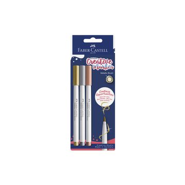 FABER-CASTELL Creative Marker GOLDFABER, blister de 3