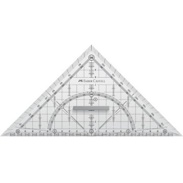 FABER-CASTELL Equerre géométrique GRIP grand, avec poignée