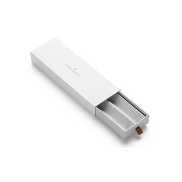 FABER-CASTELL Etui d'outils d'écriture design, gris FABER-CASTELL Etui d'outils d'écriture design, gris