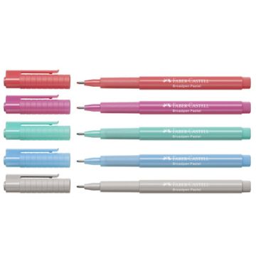 FABER-CASTELL Feutre BROADPEN Pastel, turquoise pastel
