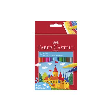 FABER-CASTELL Feutre CASTLE, étui carton de 12 pièces