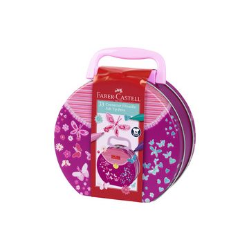 FABER-CASTELL Feutre CONNECTOR PEN, mallette de 33