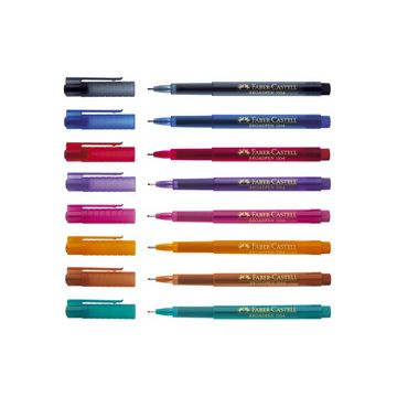 FABER-CASTELL Fineliner BROADPEN 1554, rose
