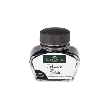 FABER-CASTELL Flacon d'encre, contenu: 30 ml, noir