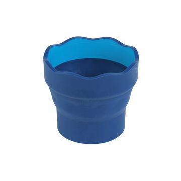 FABER-CASTELL Gobelet CLIC & GO, bleu