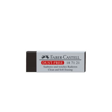 FABER-CASTELL Gomme en plastique DUST-FREE, blanc