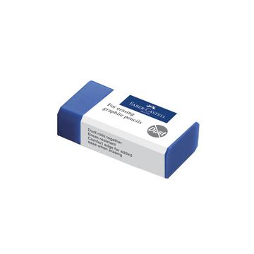 FABER-CASTELL Gomme en plastique DUST-FREE, bleu