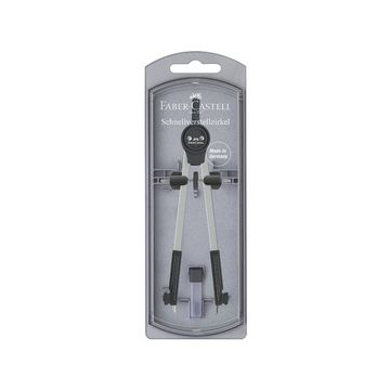 FABER-CASTELL Grand compas, argent / noir