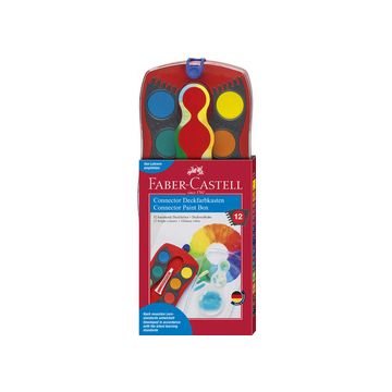FABER-CASTELL Palette de peinture CONNECTOR, 24 couleurs