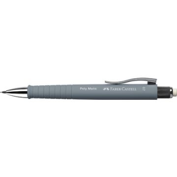 FABER-CASTELL Porte-mines POLY MATIC, gris