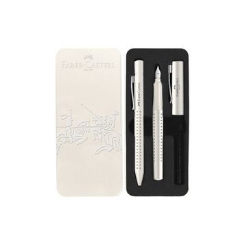 FABER-CASTELL Set d'écriture GRIP 2010 Harmony, blanc FABER-CASTELL Set d'écriture GRIP 2010 Harmony, blanc