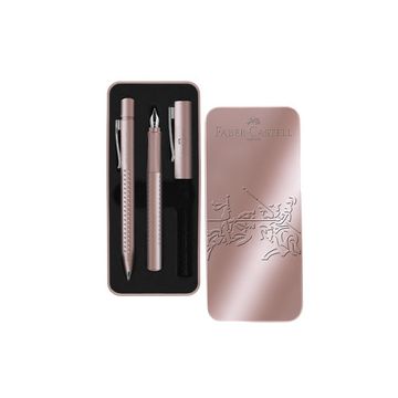 FABER-CASTELL Set d'écriture GRIP 2011, rose
