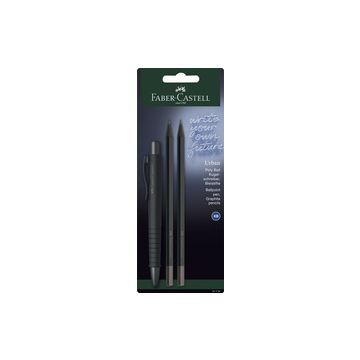FABER-CASTELL Set d'écriture POLY BALL URBAN, noir