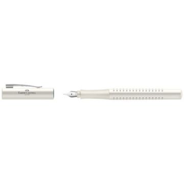 FABER-CASTELL Stylo plume GRIP 2010 Harmony, M, blanc FABER-CASTELL Stylo plume GRIP 2010 Harmony, M, blanc