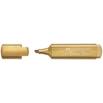 FABER-CASTELL Surligneur TEXTLINER 46 METALLIC, or